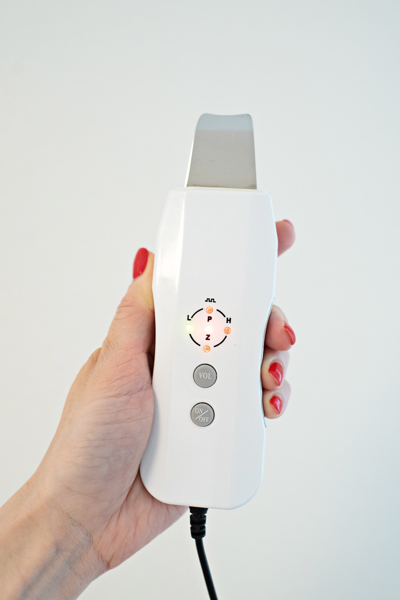 BeautyGlow Cavitation Spatula Ultrasound Scrubber