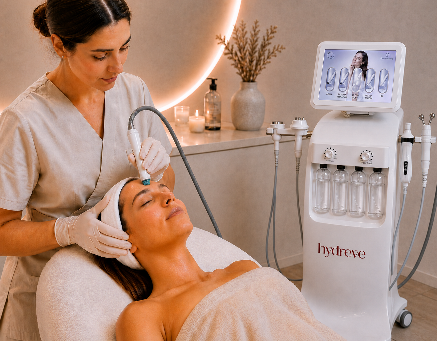 Hydréve Skin-Longevity-Behandlung im Kosmetikinstitut