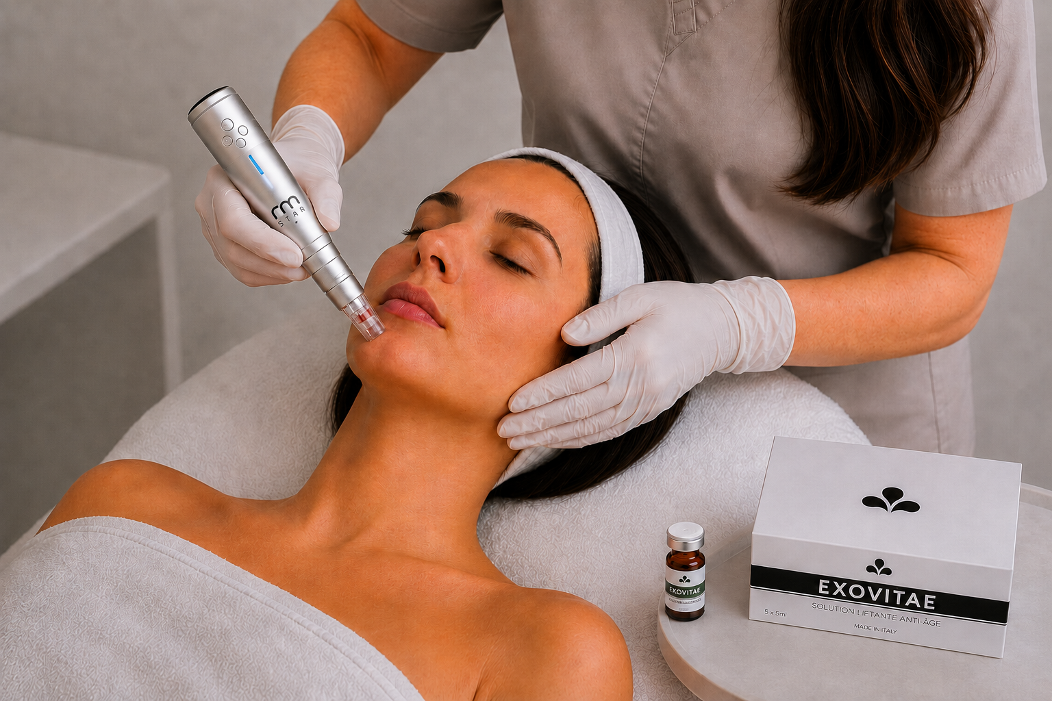 RM Star Microneedling mit ExoVitae Treatment